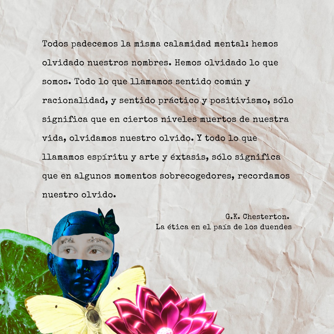 Frase de G.K. Chesterton - Recordar